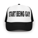 Start Being Gay Trucker Hat