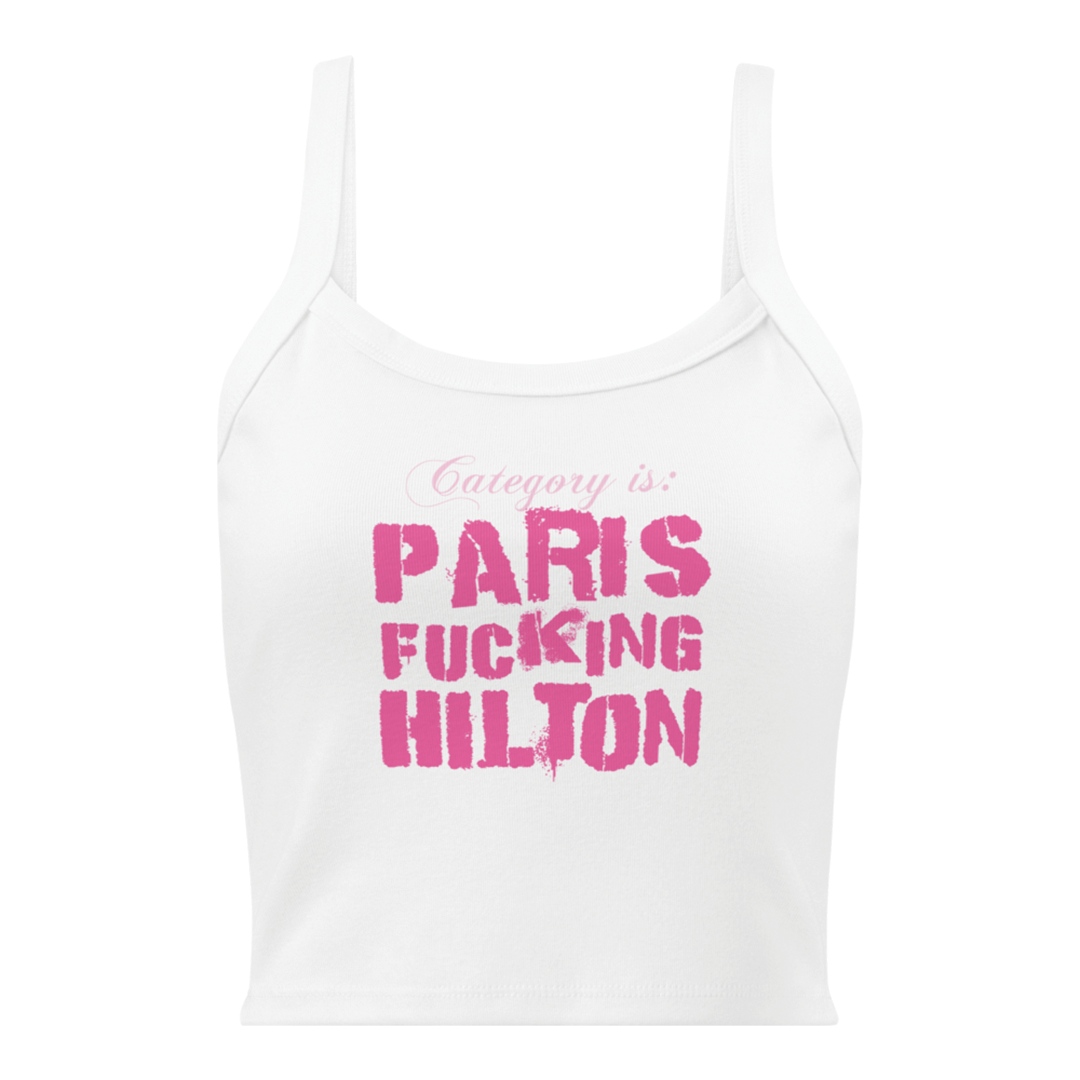 Paris F*cking Hilton Tank Top