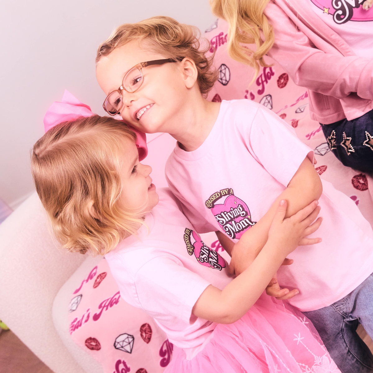 Raised by a Sliving Mom Tee (Youth)