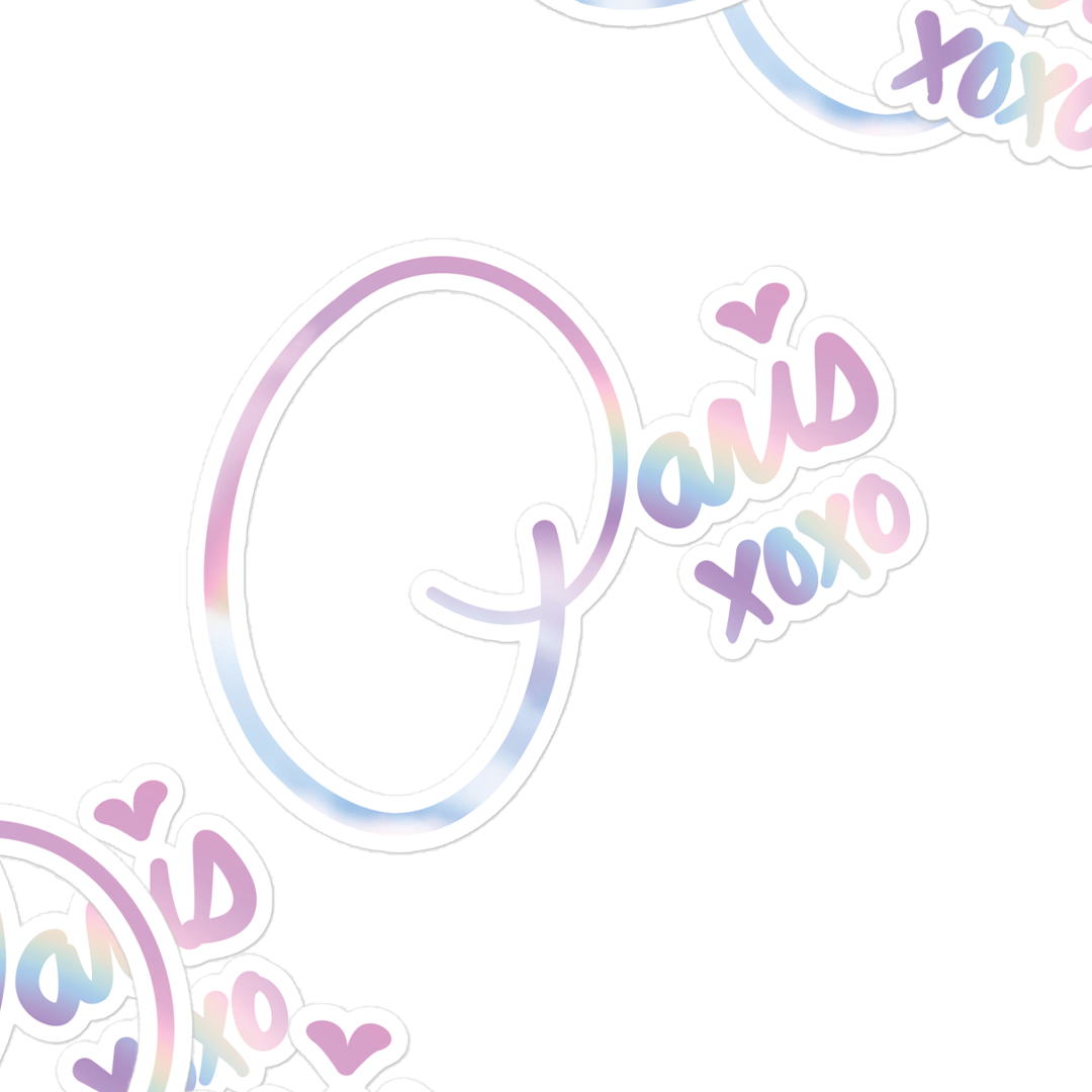Paris XO 4" Sticker
