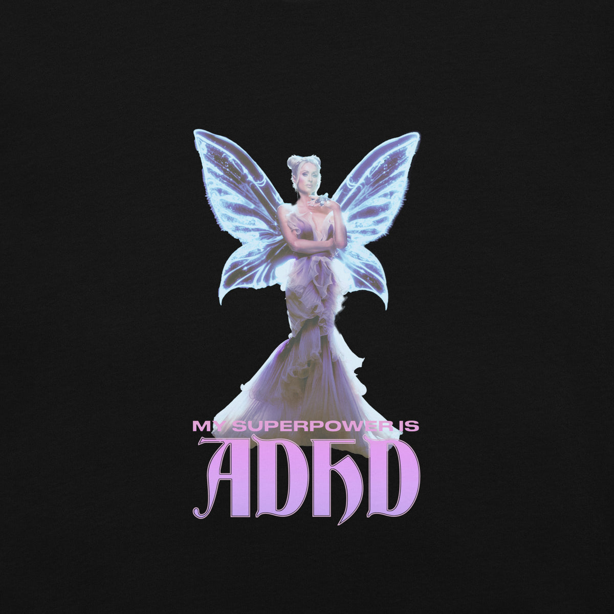 ADHD Butterfly heavyweight tee
